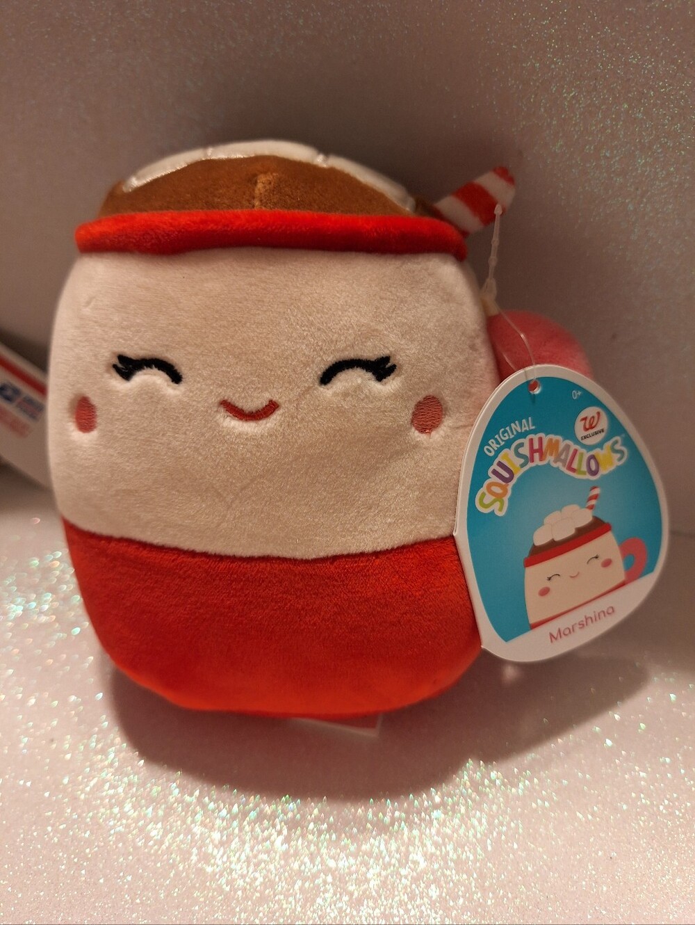 Marshina the Hot Chocolate 5" Squishmallow Stuffed Animal (NWT)